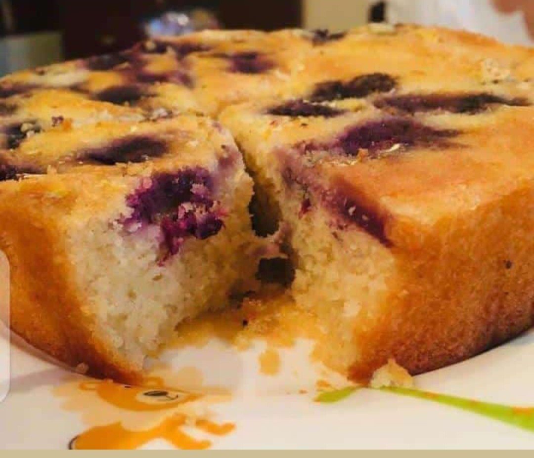 Almond Flour Blueberry Cake 6 inches