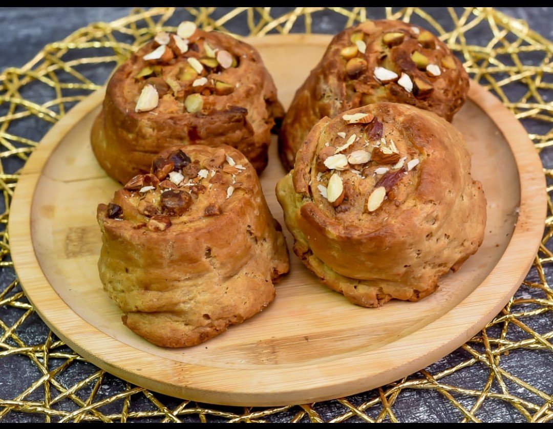 Almond and Sourghum Brioche 6pcs