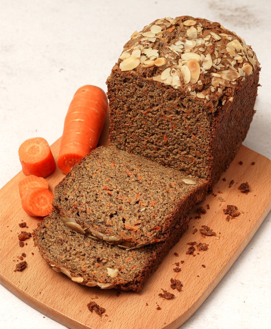 Almond Flour Carrot Loaf {Large}
