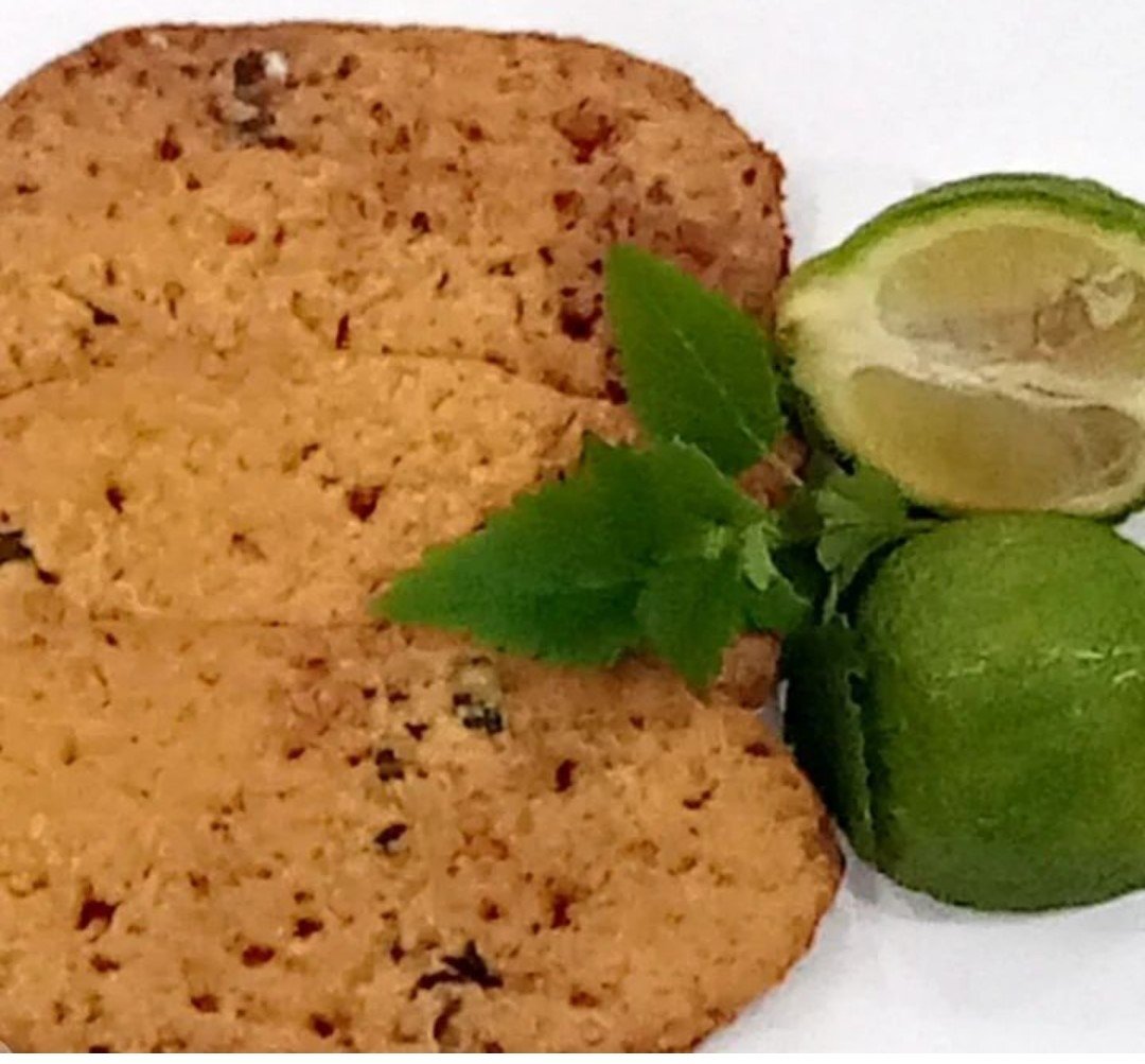 Almond Flour Lemon Crackers 12pcs