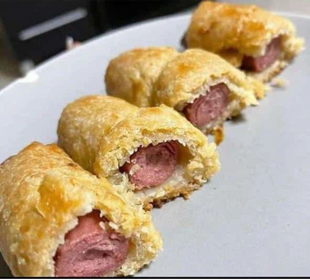 Coconut Flour Croissant Frank Roll 5pcs