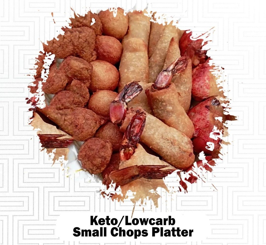 Almond & Coconut Flour Small Chops Platter (28 Items)