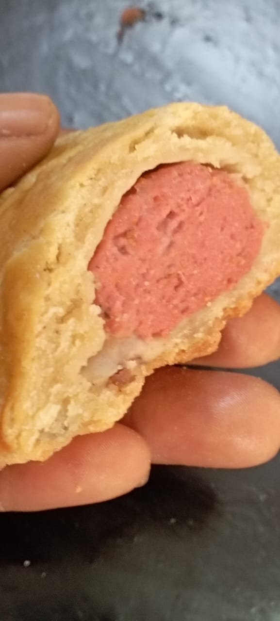 Almond Flour Puff Pastry Sausage Roll 4pcs