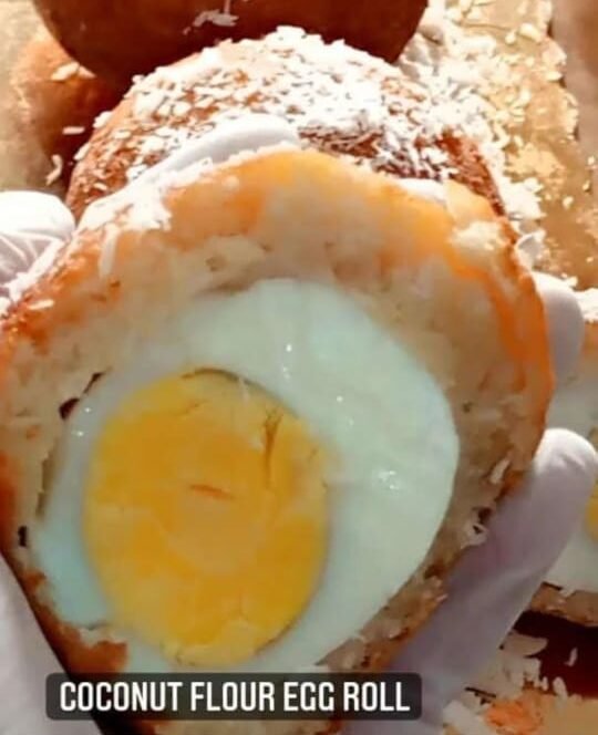 Coconut Egg Roll 6pcs