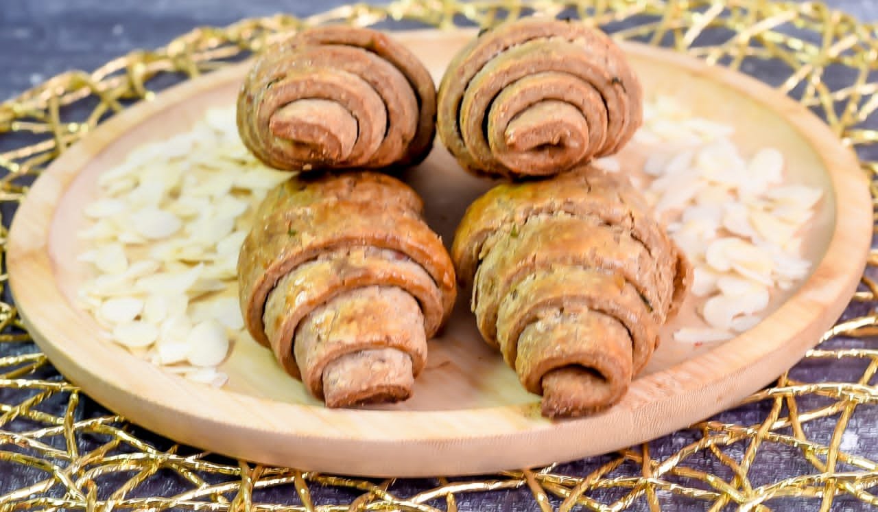 Almond  Sourghum Croissant 6pcs