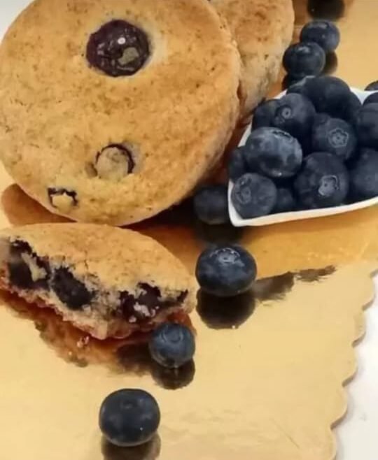 Almond flour Blueberry scones 12pcs
